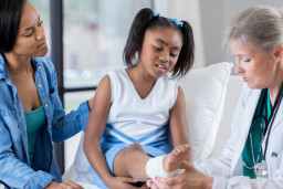 Lésions aux articulations et aux ligaments chez l’enfant